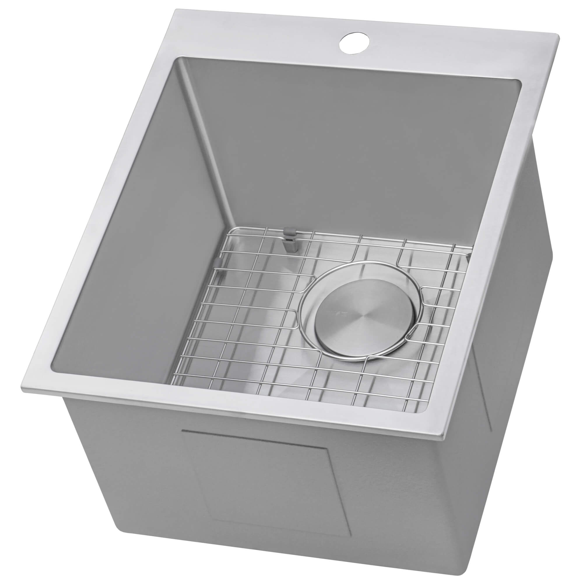 Ruvati Topmount Laundry Utility Sink 18 x 22 x 12 inch Rounded Corners