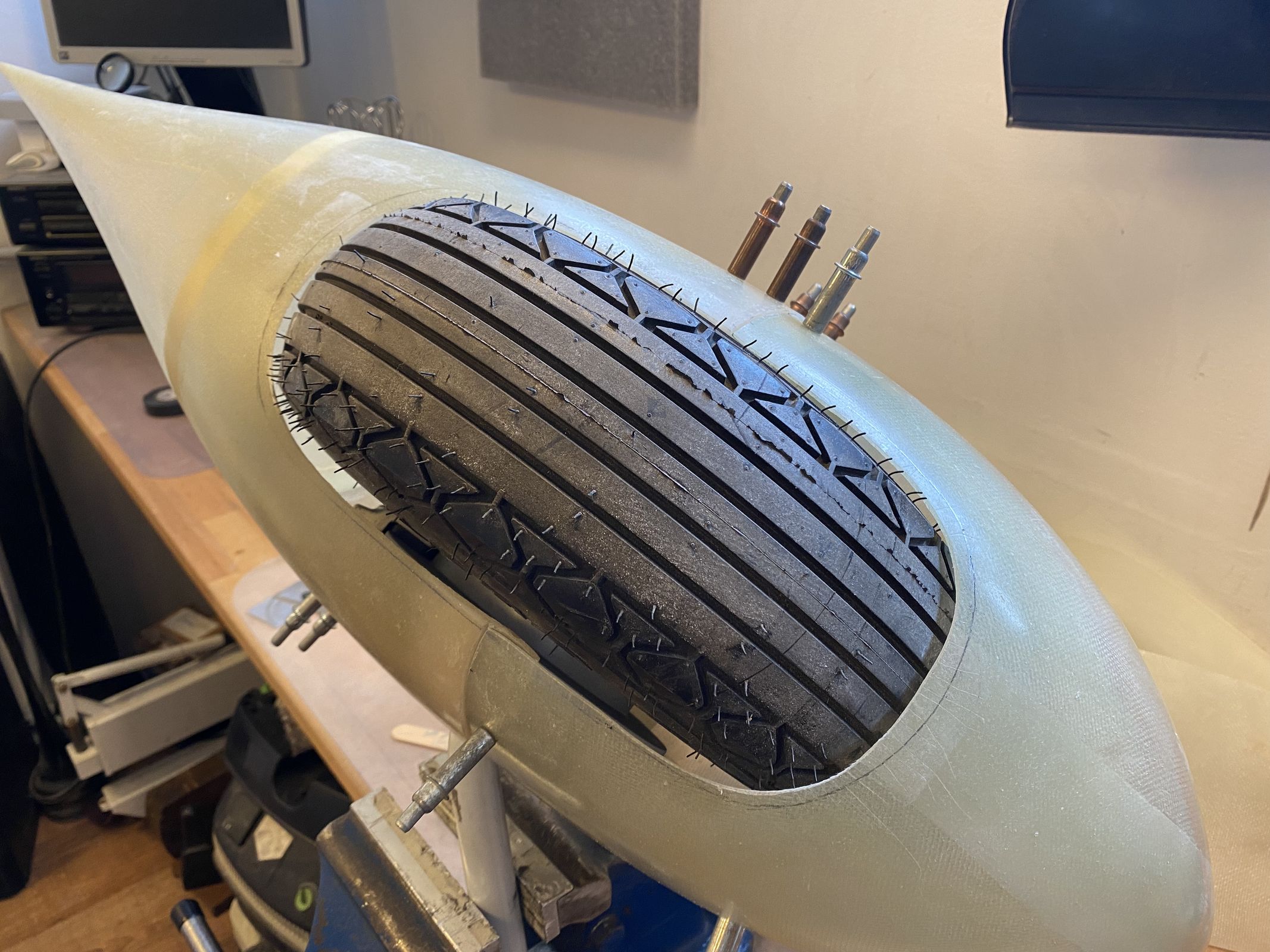 Landing gear fairings RV7.dk