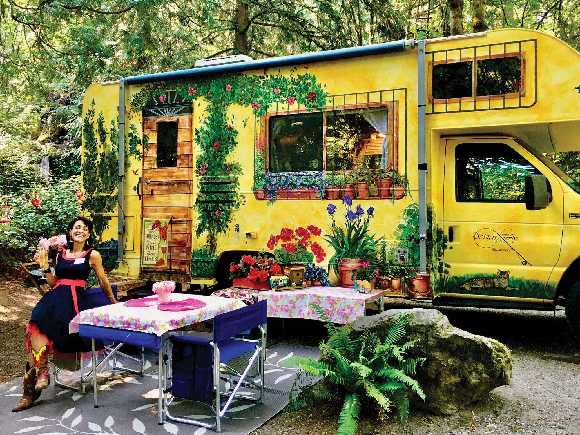 A Stunning ItalianInspired RV Paint Job