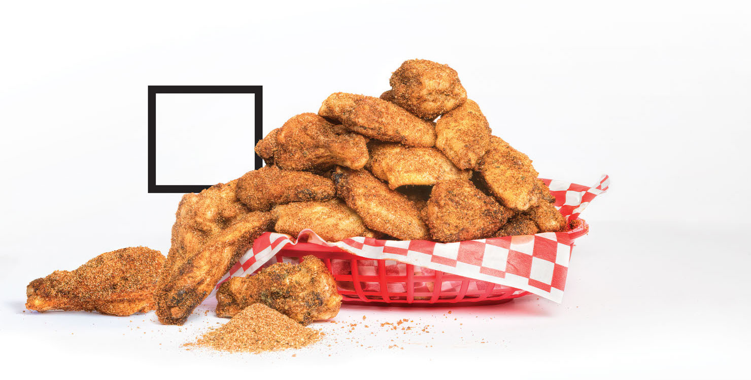 Robert Irvine Recipe - Air Fryer BBQ Dry Rubbed Wings - RV.com