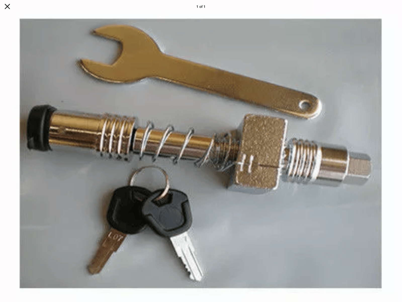 ANTIRATTLE HITCH PIN LOCK 5/8inch
