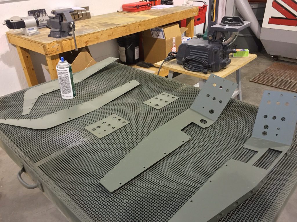 Painting Consoles RV8Hangar