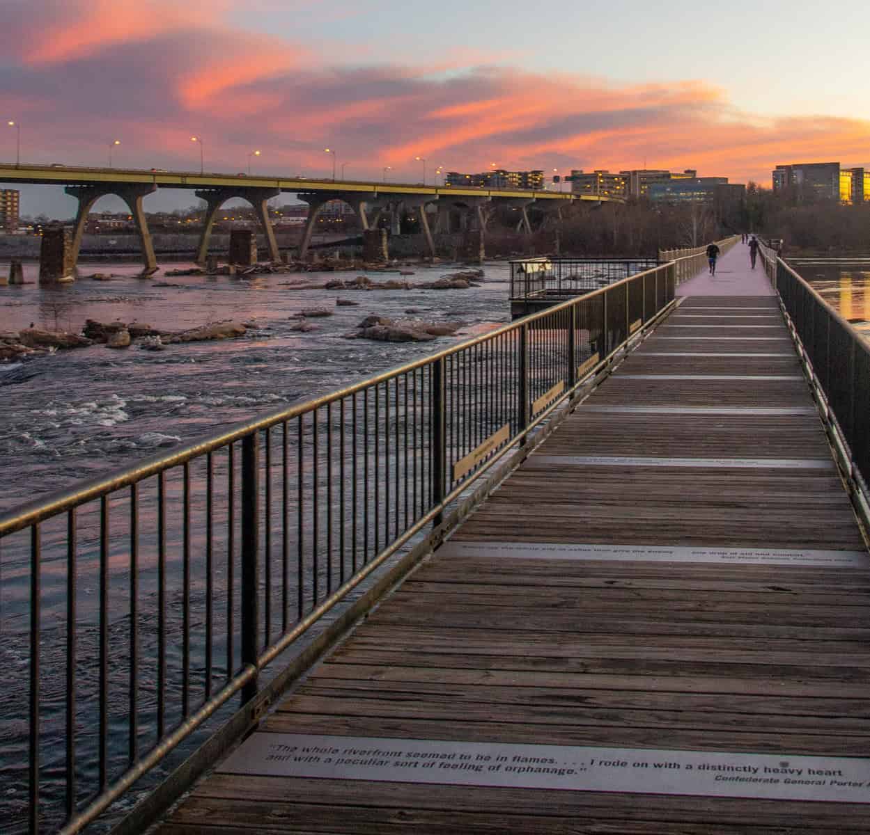 Guide to Walking Around the James River Enjoying RVA and all it has