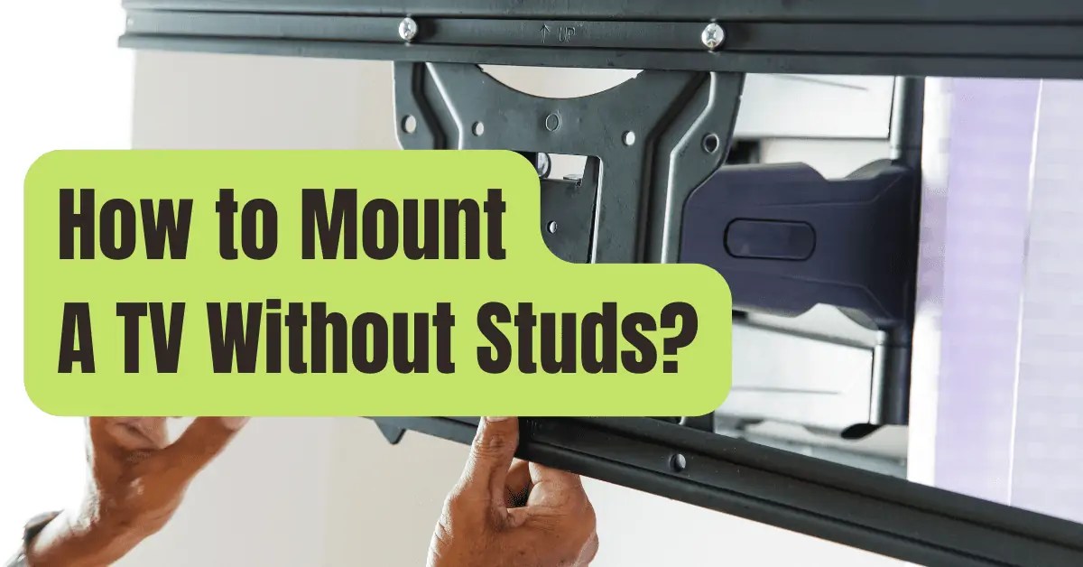 How to Mount A TV Without Studs? RVing Beginner