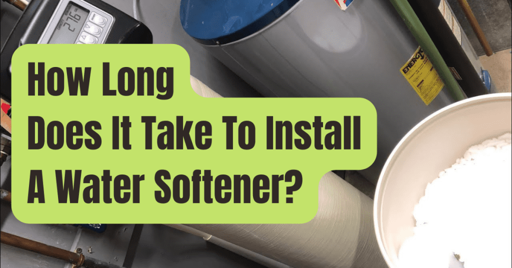 How To Use A Water Softener RVing Beginner