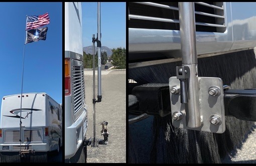 FlagPole Buddy Creates Flagpole Mount for RVs without Ladders RV News