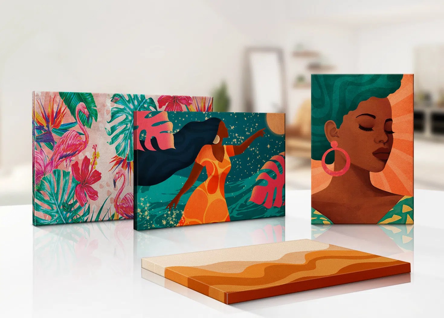 Stretched Canvas Gallery Wrap RV Print Factory