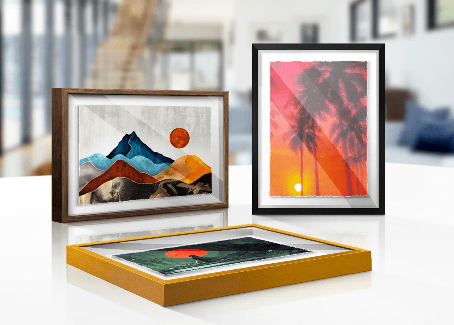 Framed Art Prints Shadow Box RV Print Factory