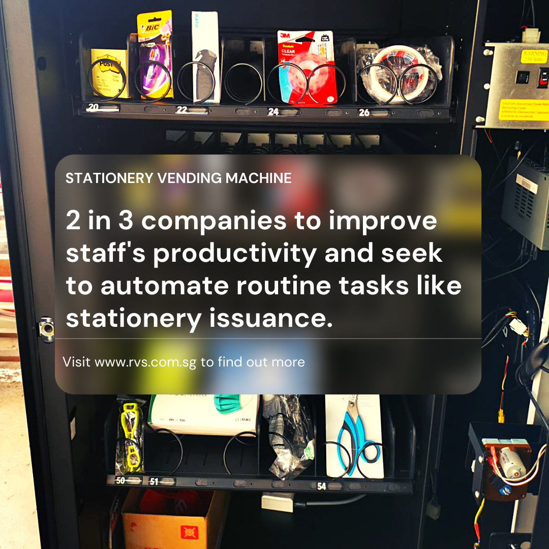 Office Supply Vending Machines in Trend 5 Key Benefits for Companies RVS