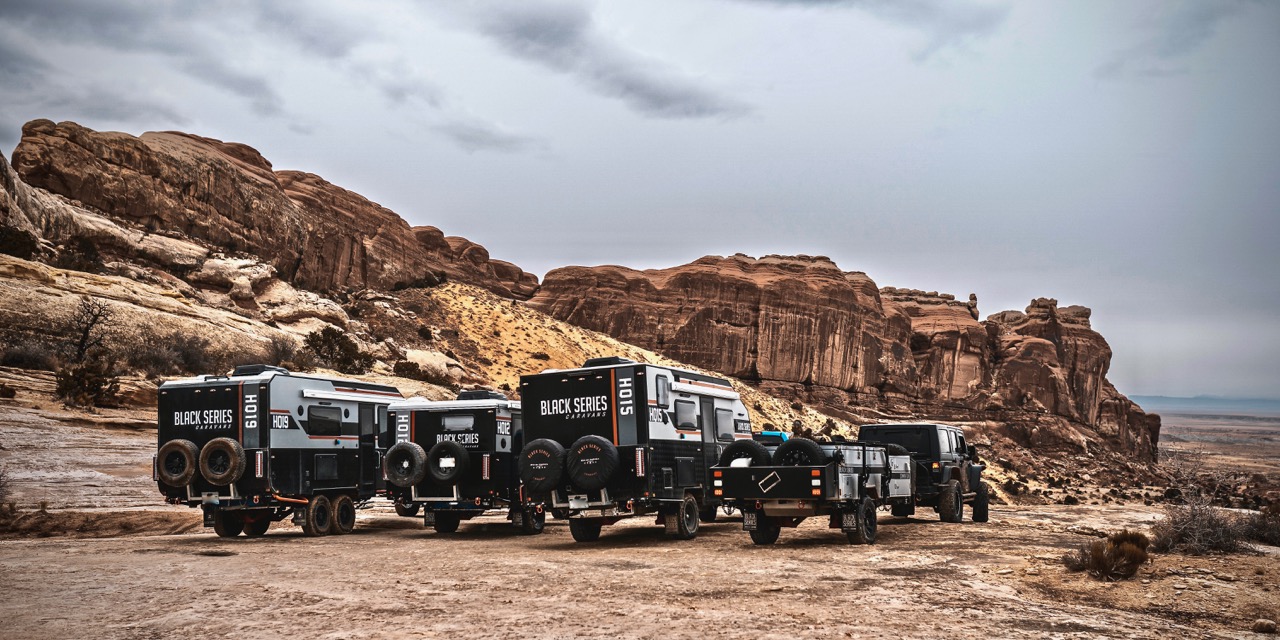 Black Series Camper Trailers RVs of America