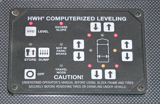 RV Tech Library How to Adjust the HWH Auto Leveling Sensor