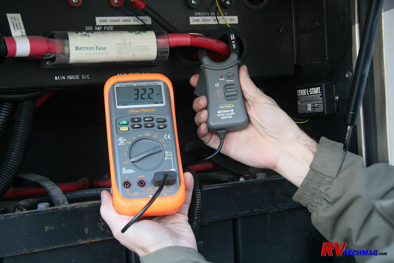 Parasitic Draw Test With Multimeter