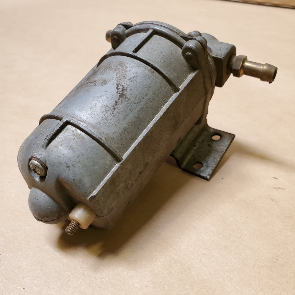 Original Vintage AC Delco Electronic InLine Fuel Pump 12V2401 Pat No