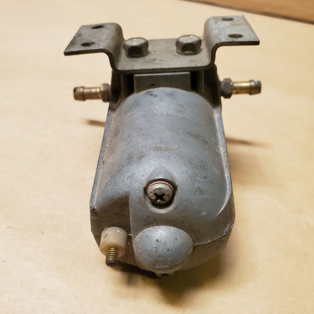 Original Vintage AC Delco Electronic InLine Fuel Pump 12V2401 Pat No