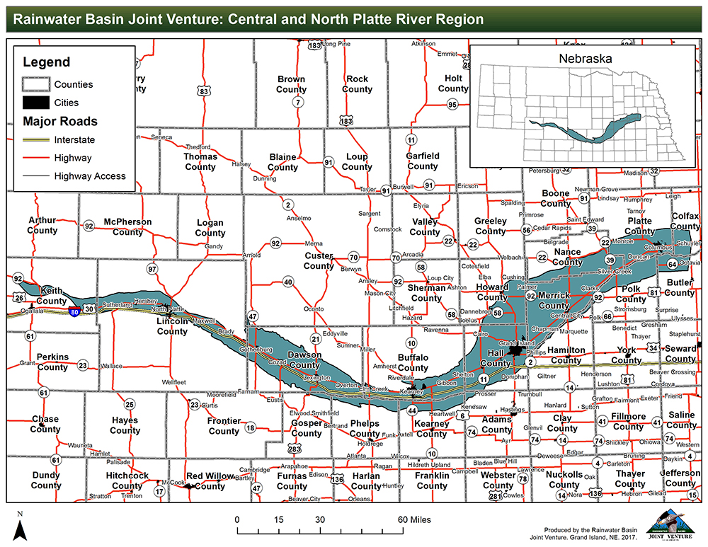 Platte River Valley Nebraska Lexington to Chapman