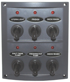 Switch Panel Deluxe &Lt 6 | RWB Marine