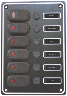 Switch Panel 6 Gang | RWB Marine