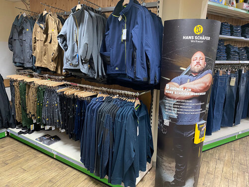 Neu in unseren Märkten Arbeitskleidung von Hans Schäfer Workwear