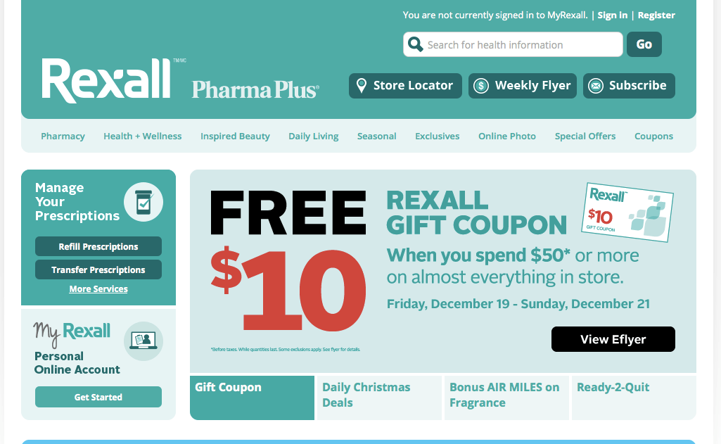 Rexall Review A Popular Pharmacy That Needs to Improve To Stay In the