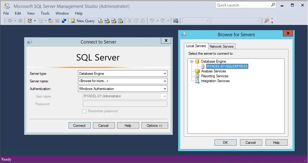 How to Install, Setup and Configure MS SQL Server 2017 Express Edition