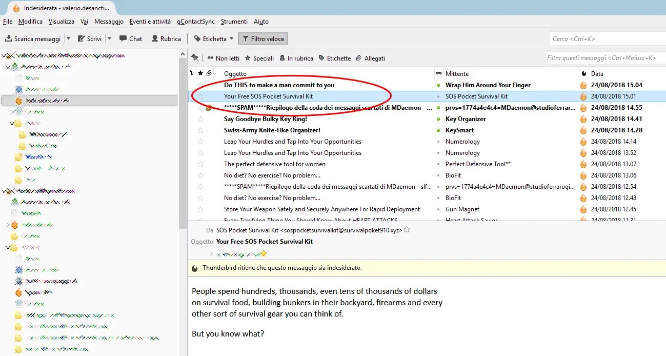 Thunderbird - disable unread messages auto-read feature or setup a