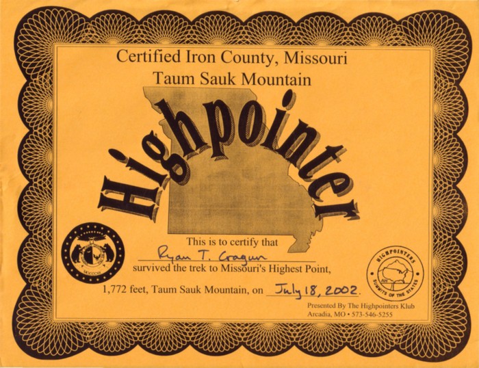 state highpoints Page 5 Ryan and Debi & Toren