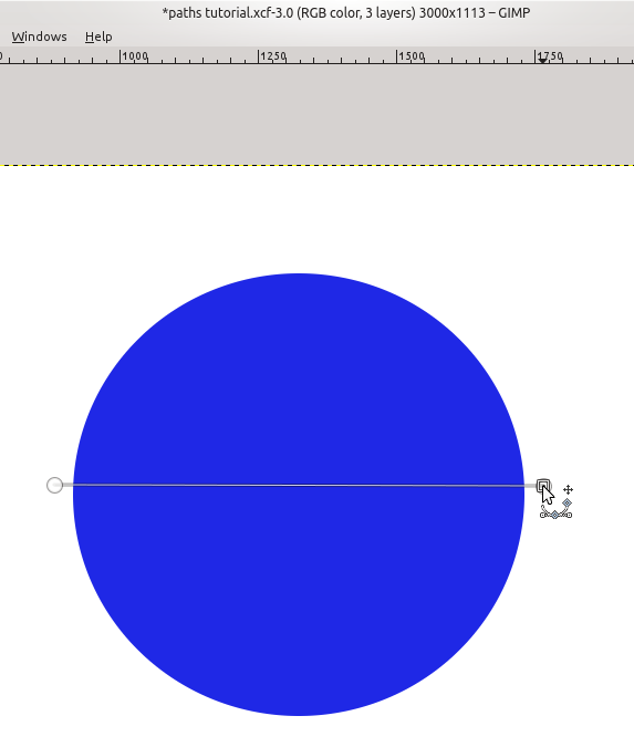 Linux Using GIMP to wrap text in an image Ryan and Debi & Toren