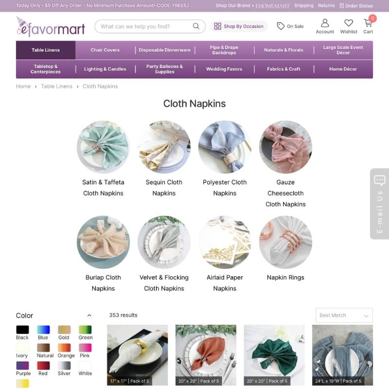 7 Best Places to Buy Wholesale Linen Napkins in Bulk [2024] Ryan Hart