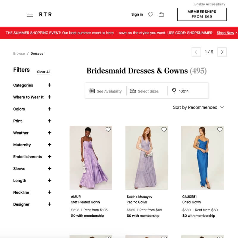 7 Best Bridesmaid Dress Rental sites [2024] Ryan Hart