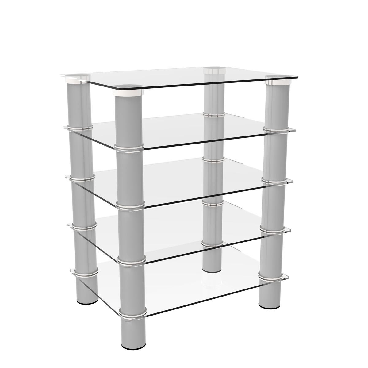 Hamlin Glass Component Stand in Clear