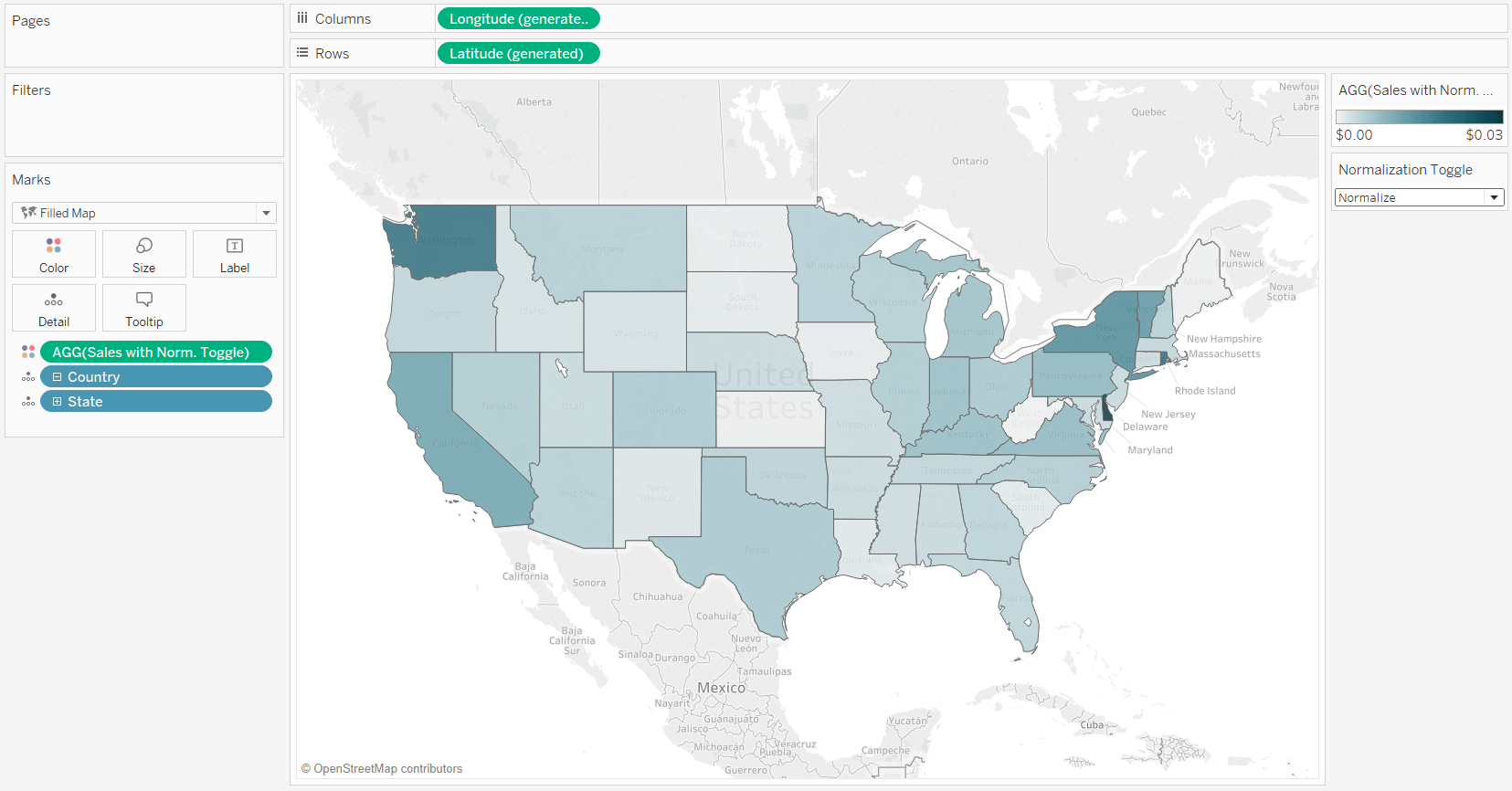 Automatic State Map In Tableau How to Turn Data Normalization On and Off in Tableau Ryan Sleeper