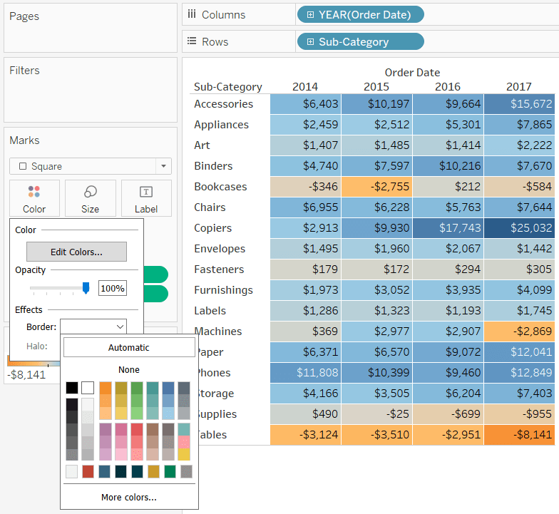 3 Ways to Make Handsome Highlight Tables in Tableau Ryan Sleeper