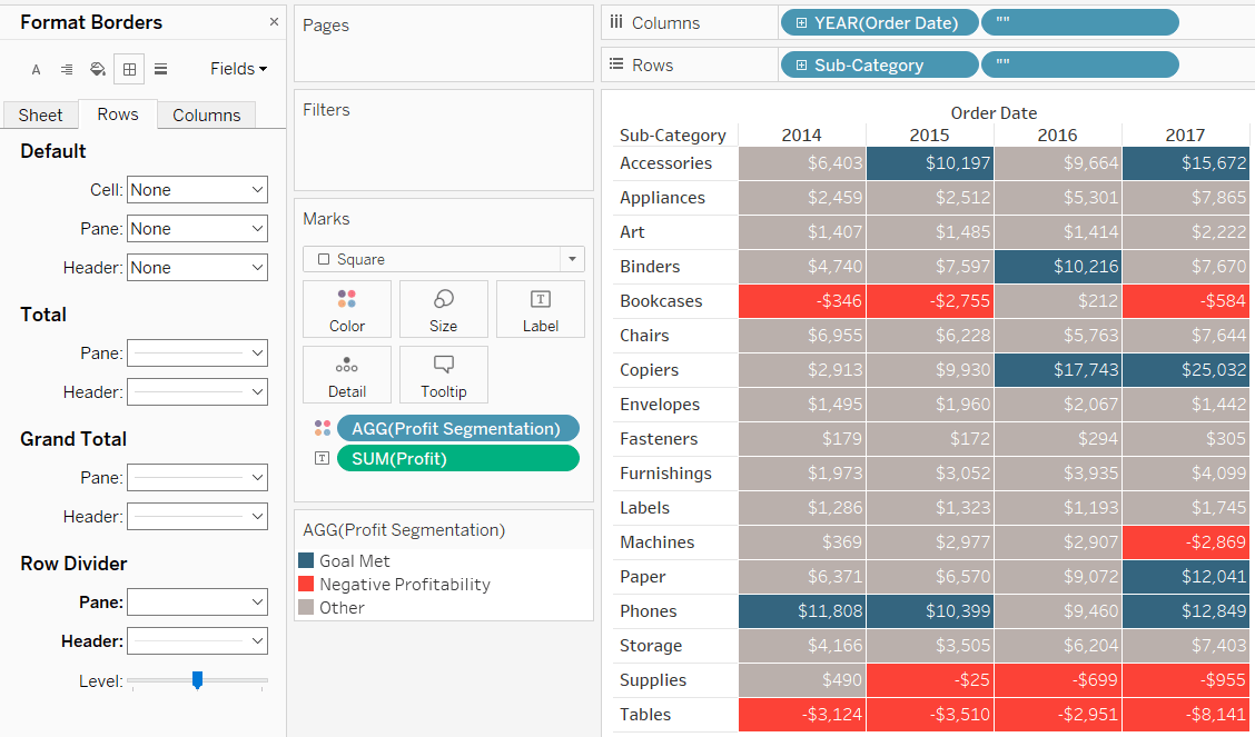 3 Ways to Make Handsome Highlight Tables in Tableau Playfair Data