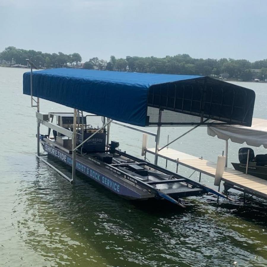 Ryco Dock Vertical Hydraulic Boat Lifts