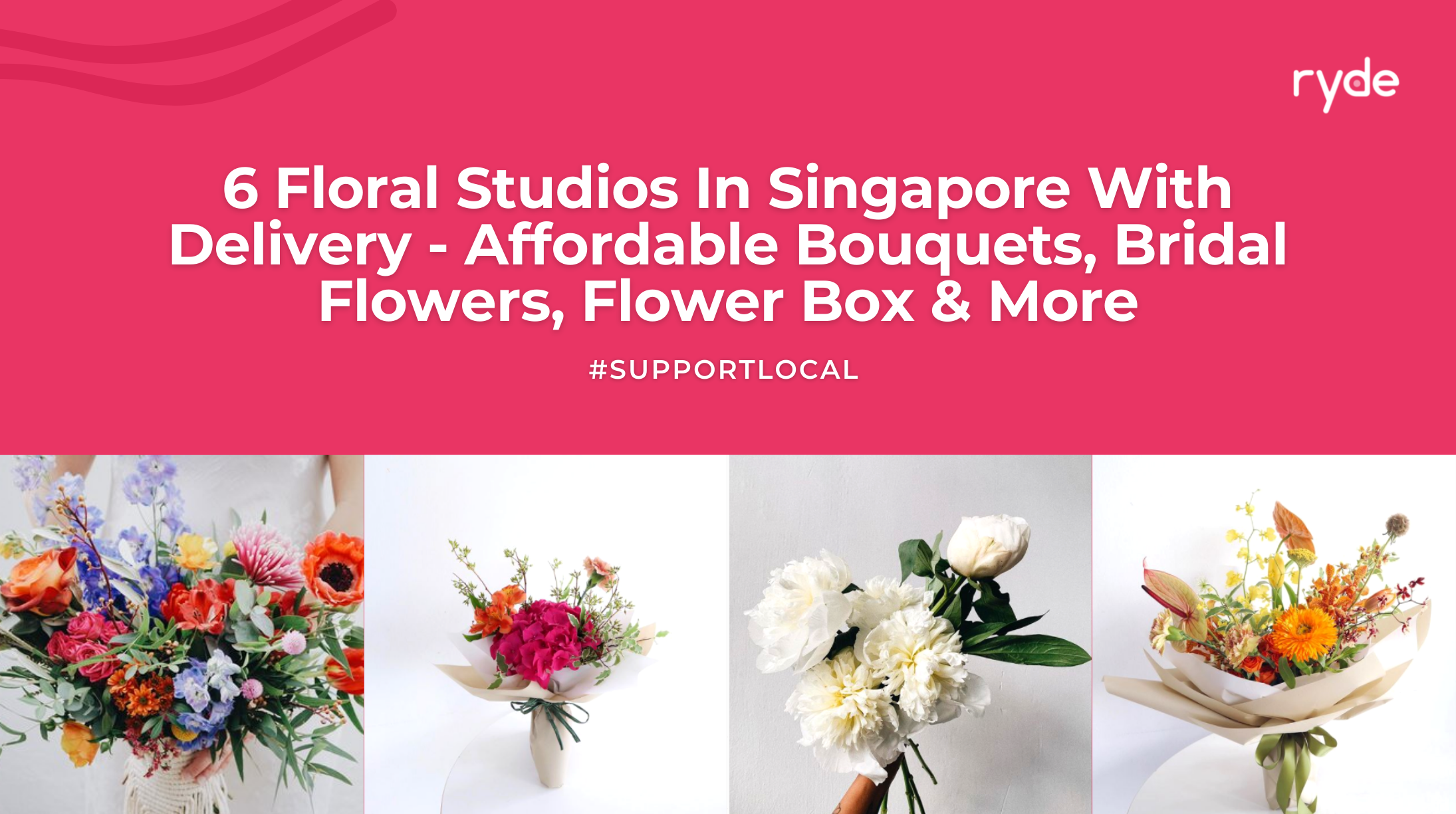Florists In Singapore With Delivery Affordable Bouquets, Bridal