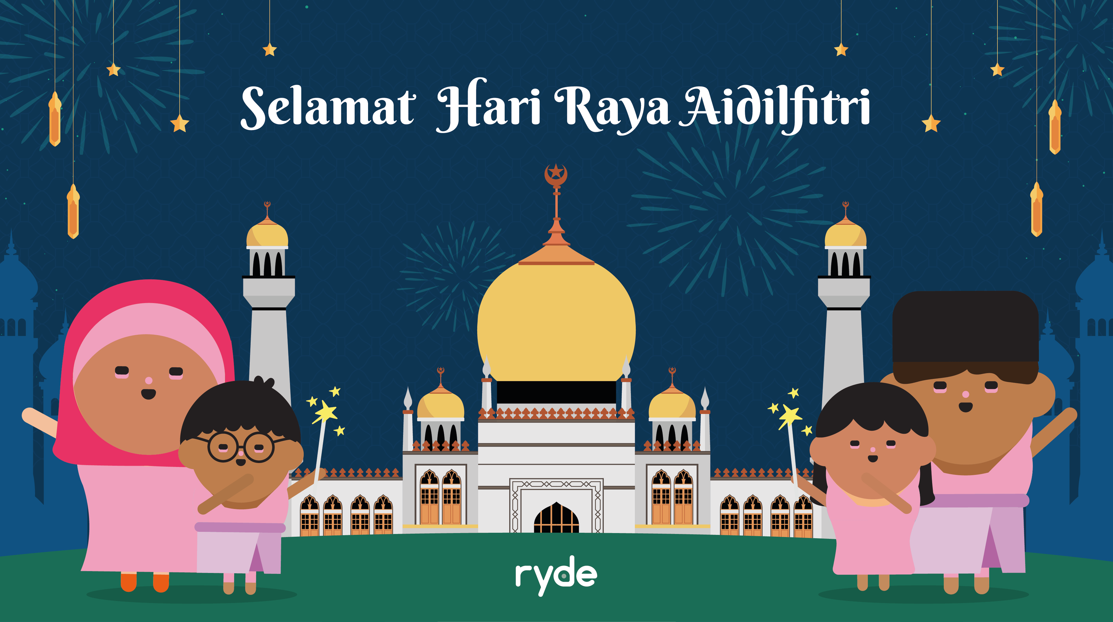 Celebrate Hari Raya with Ryde