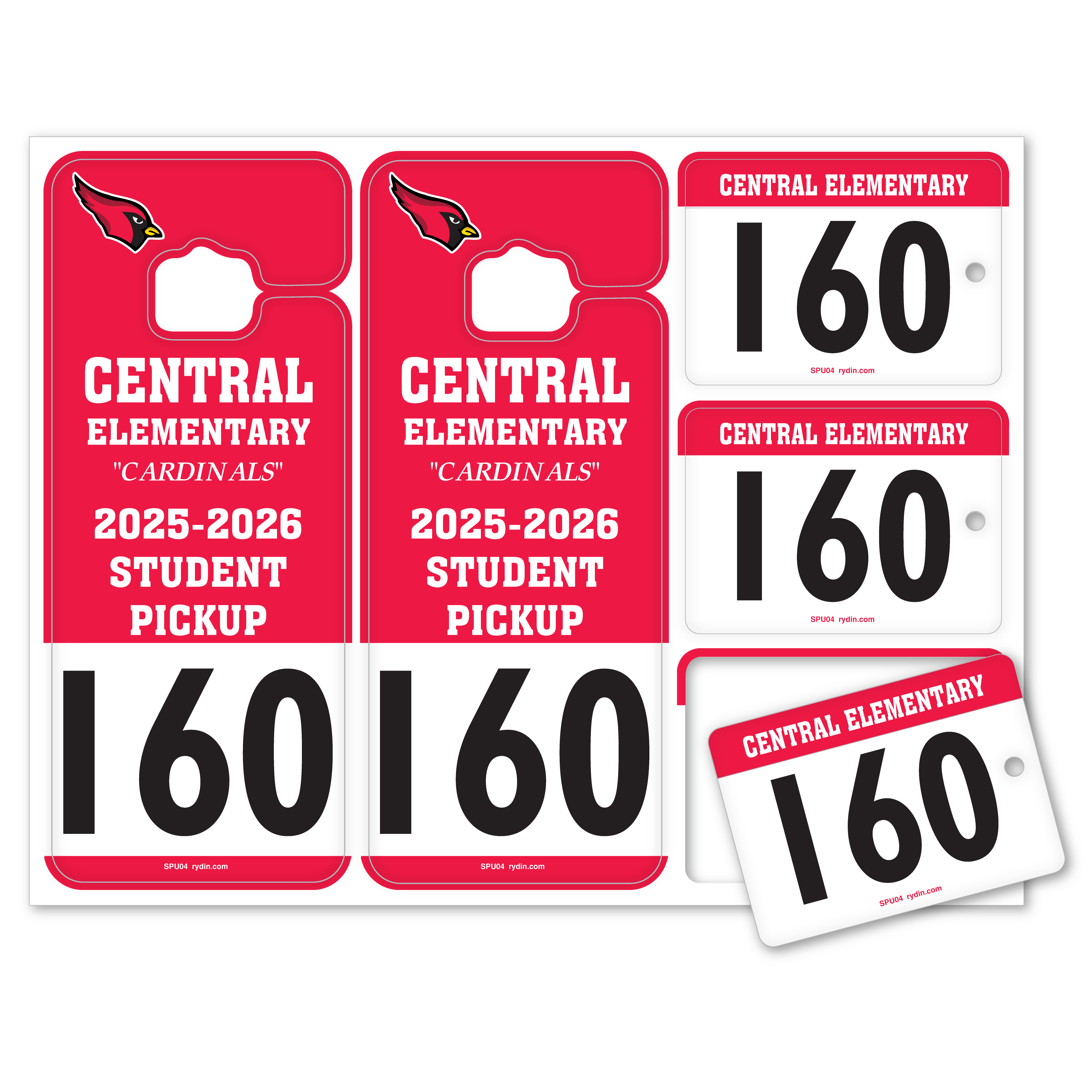 Custom Student Dismissal Tag Sheets Request a Quote