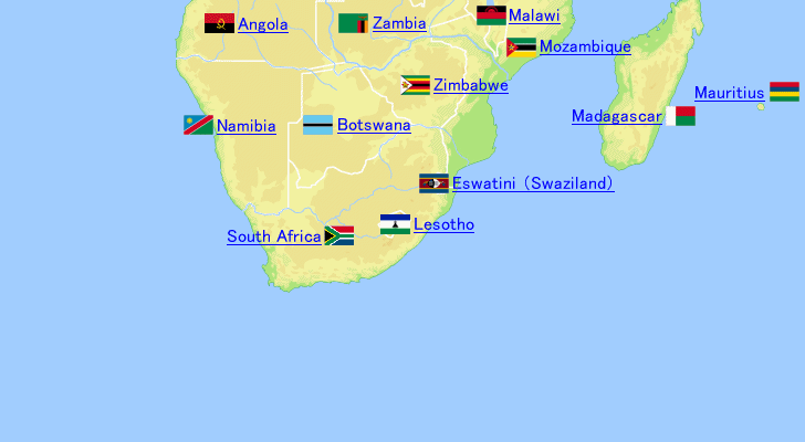 Temperature and precipitation in Lesotho