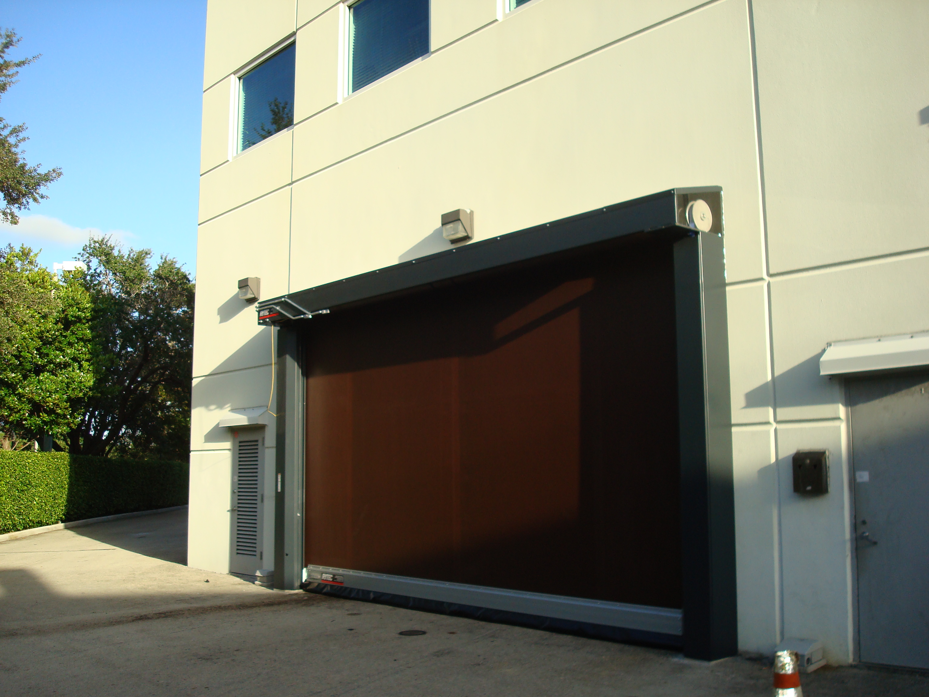 FastSeal Commercial Roll Up Door High Speed Industrial Door Rytec