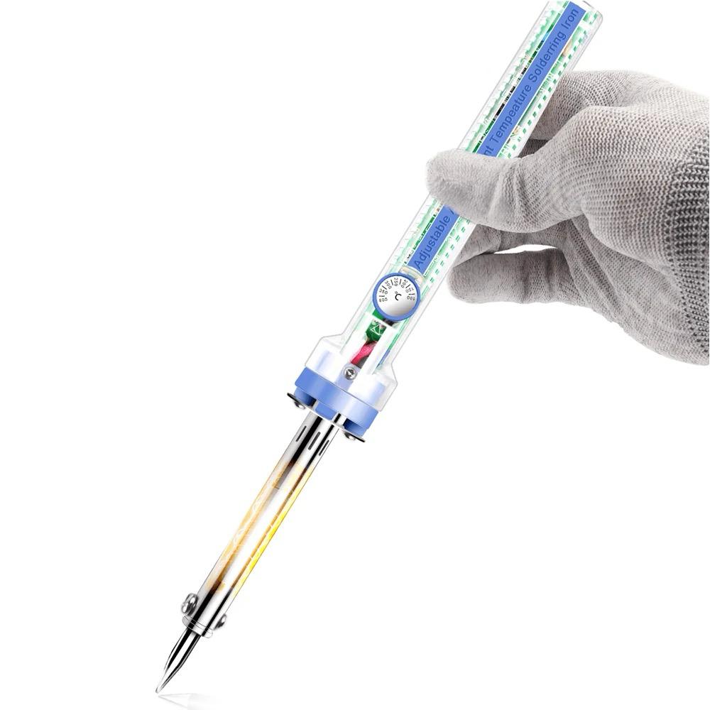 60 Watt Adjustable Temperature Electric Solder Iron - Rytronics.in