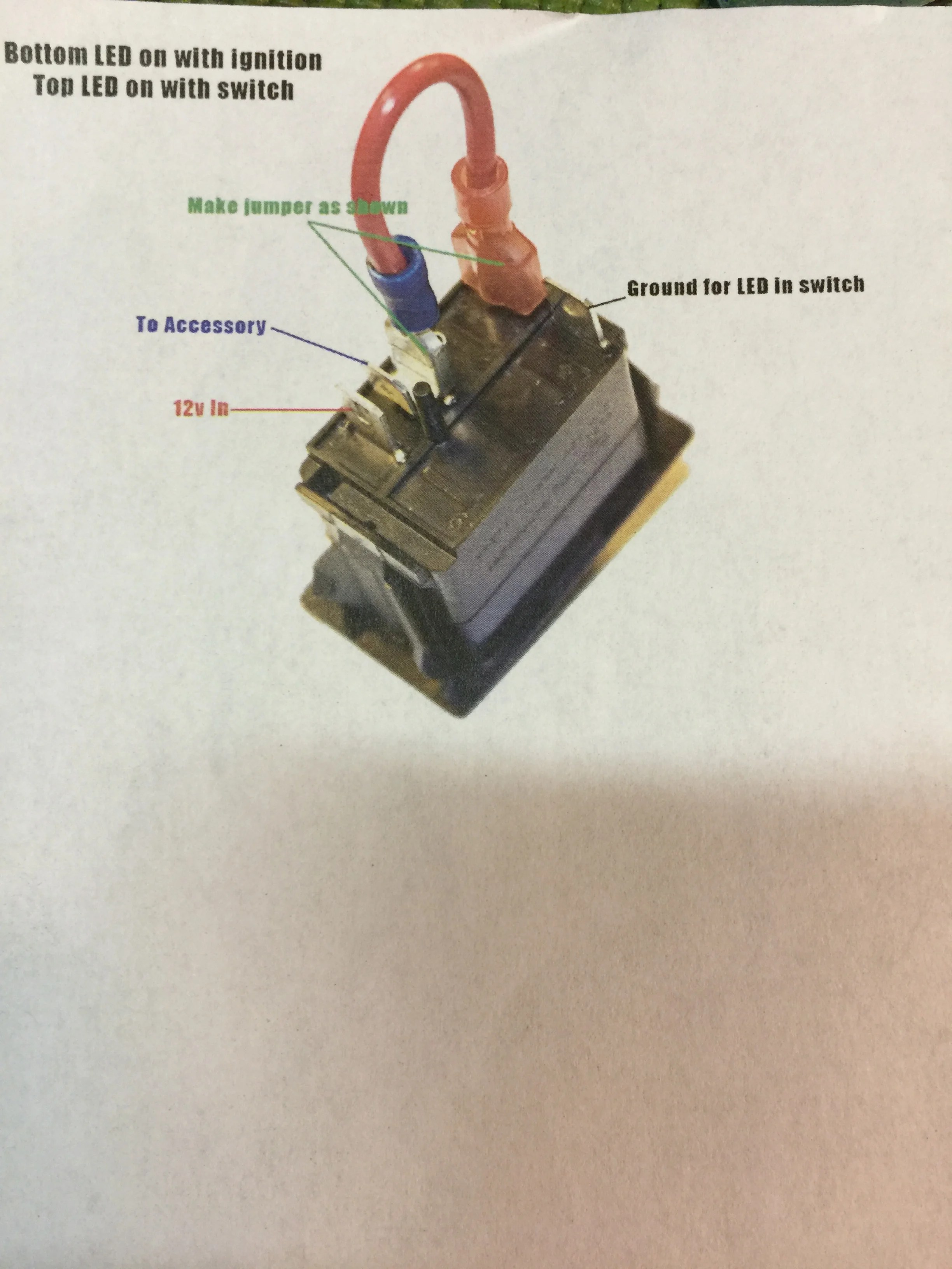 Wiring Diagram For Lighted Rocker Switch » Wiring Diagram