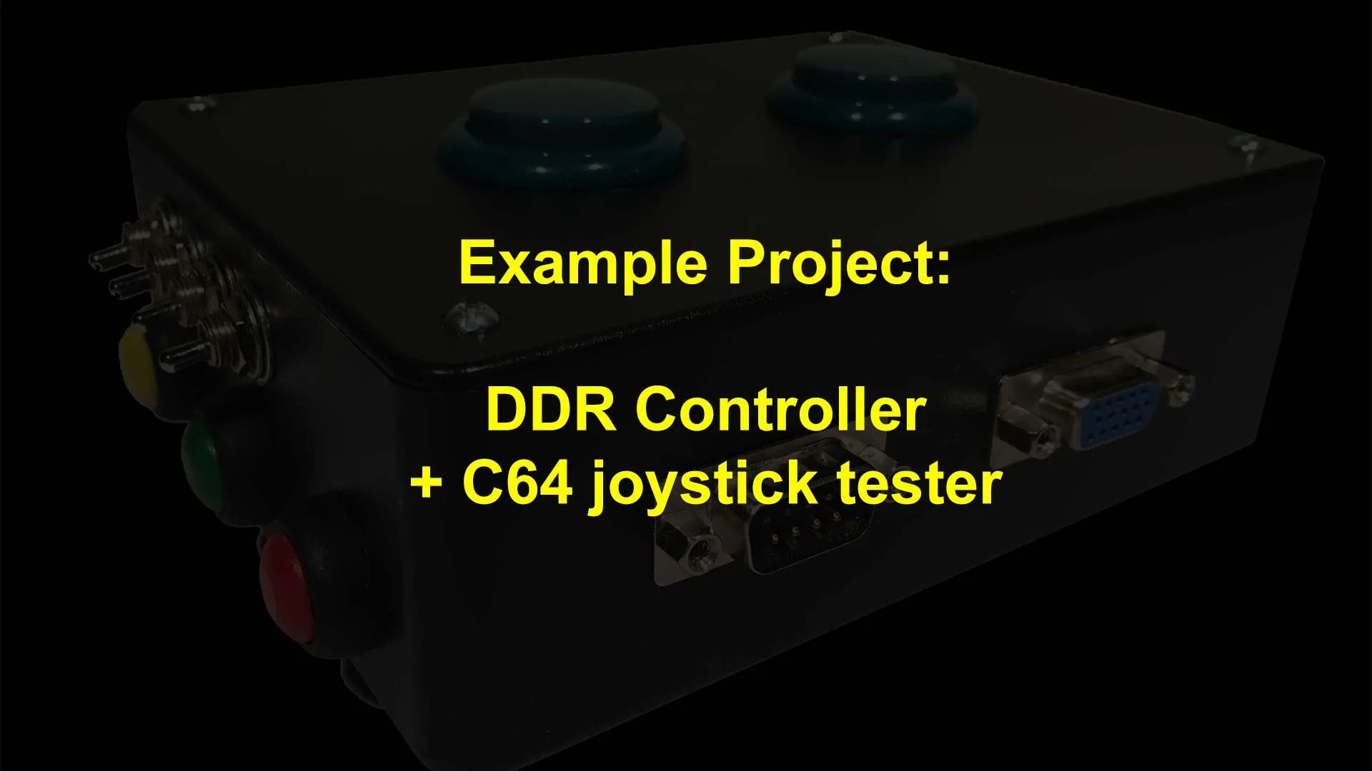 Zero delay USB Joystick Encoder. SConfig