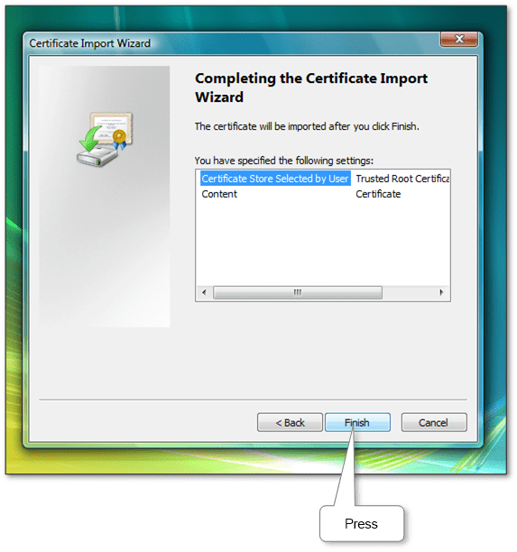 How to Install or Import a Root Certificate in Windows