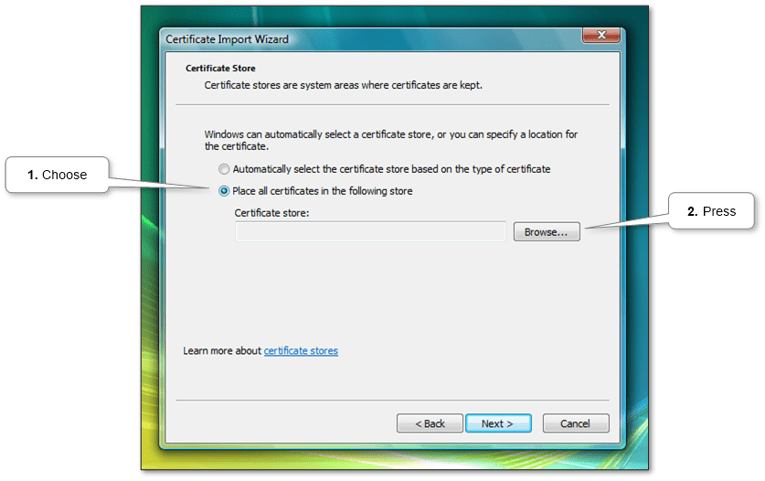 How to Install or Import a Root Certificate in Windows