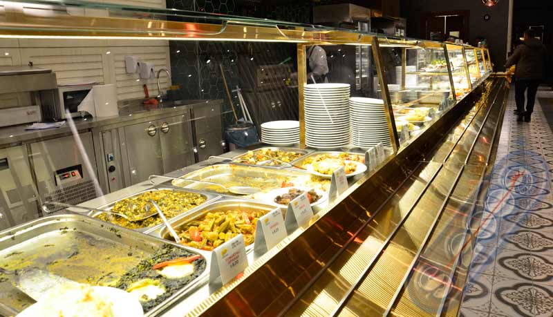 A Sample SelfService Restaurant Kitchen And Service Field