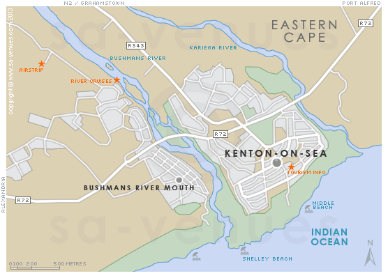 Kenton On Sea Map Kenton On Sea Map