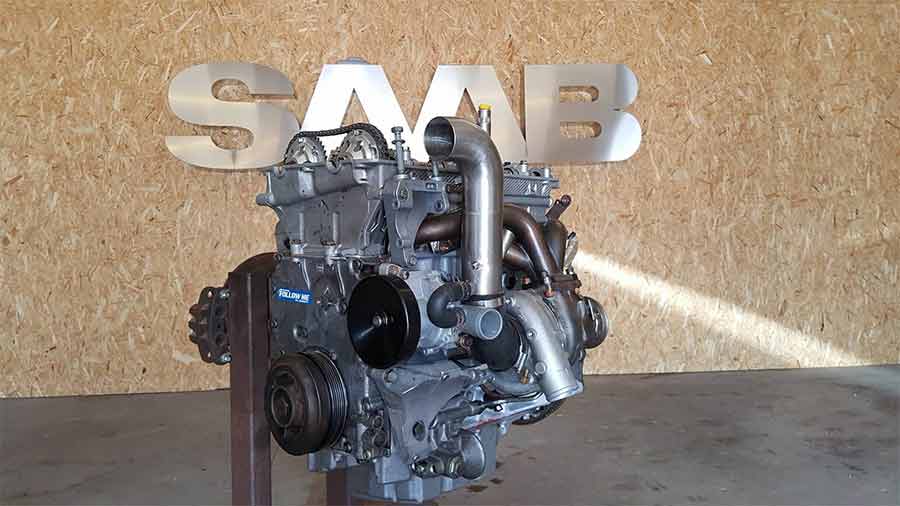 Custom tuned Saab 9-5 SE Stage 6 (413hp)