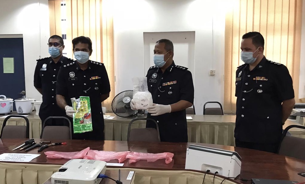 Lelaki Tempatan Miliki Dadah Bernilai RM52,500 Ditahan Di