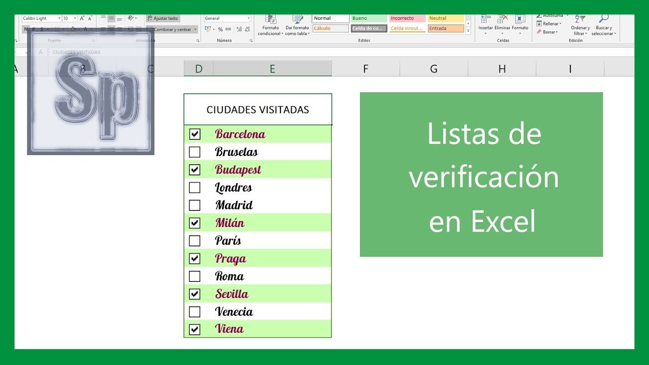 Crear Checklist Lista De Verificacion En Excel Saber Programas