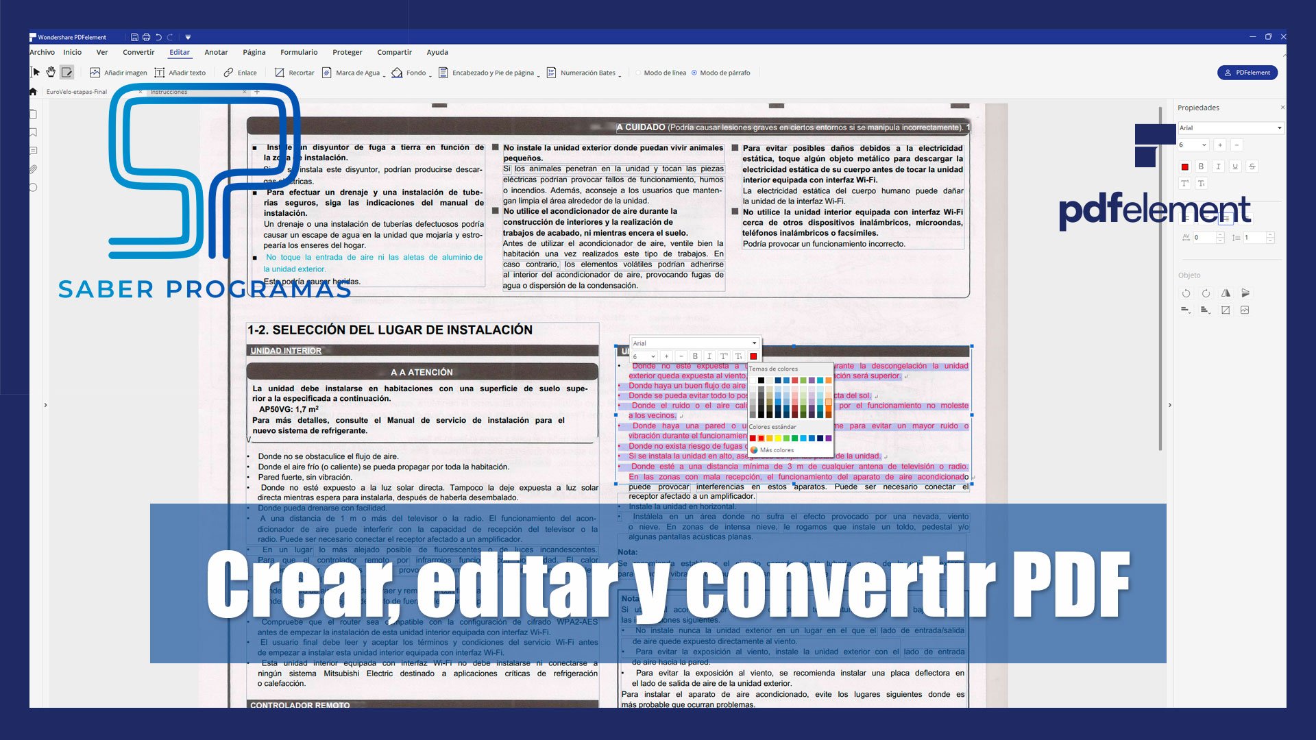 Editar pdf escaneado y mucho más con PDFelement